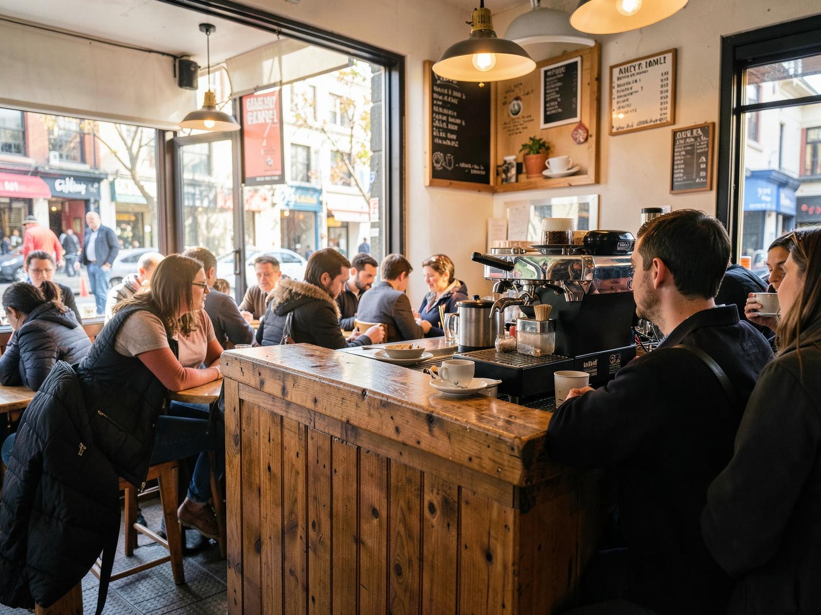 Popular Corner Cafe — Melbourne CBD Fringe