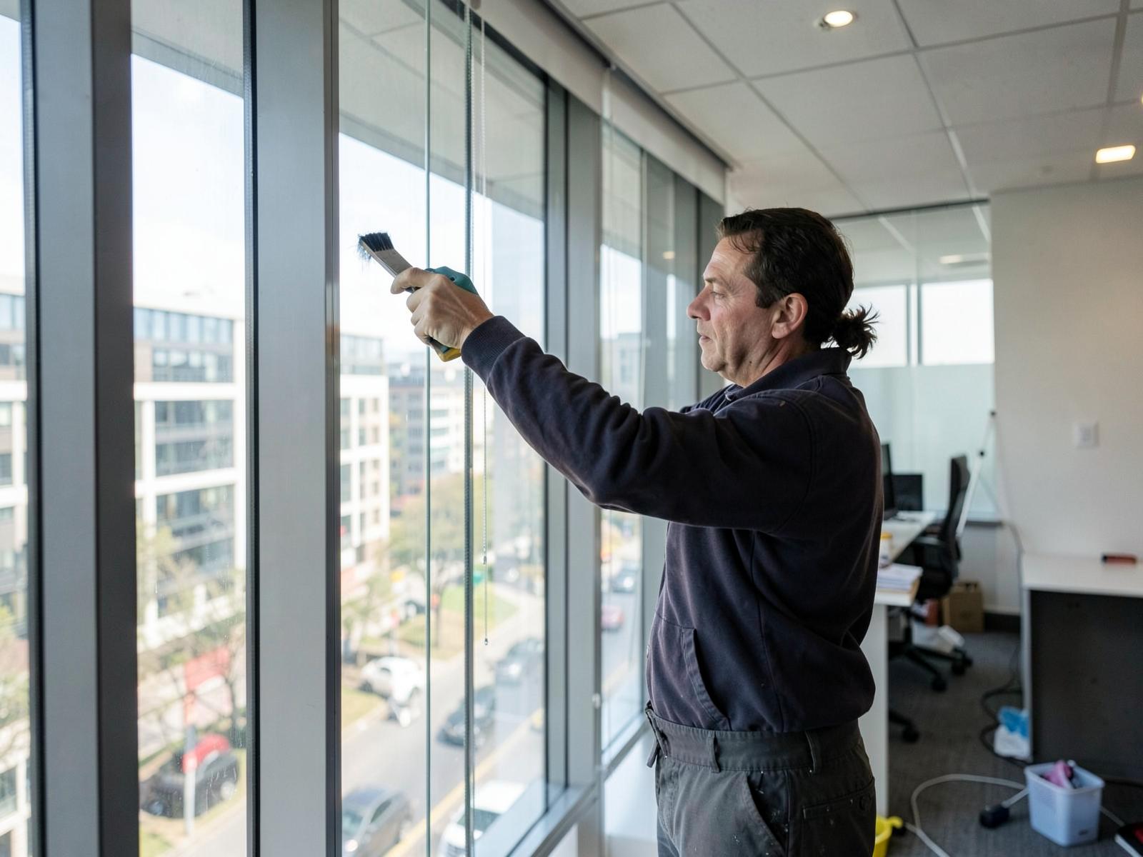 Commercial window and glass work